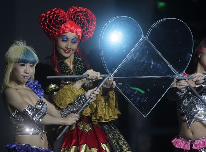 Pokaz fryzjerstwa w Moskwie