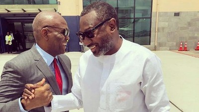 Tony Elumelu and Femi Otedola