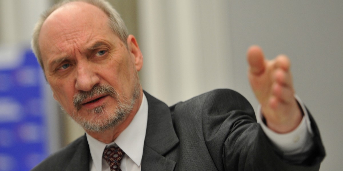 Antoni Macierewicz, były likwidator Wojskowych Służb Informacyjnych