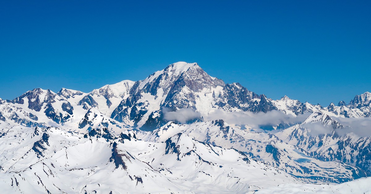 La France.  La découverte des scientifiques.  Le Mont Blanc a « rétréci » de 92 cm en 4 ans