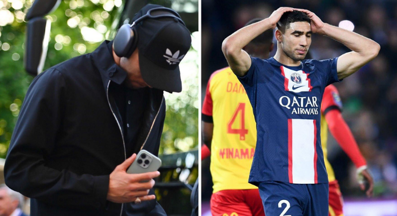 Achraf Hakimi makes first public appearance amid rumours about his wealth transfer