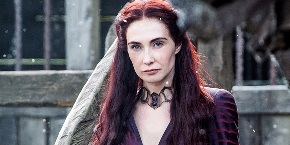 Carice van Houten as Melisandre on "Game of Thrones."