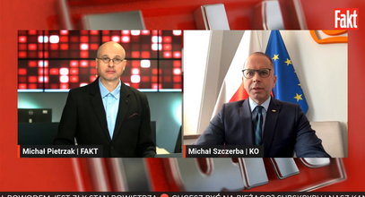 Michał Szczerba użył w studiu "Fakt LIVE" obraźliwego określenia na prezydenta. Prowadzący musiał zareagować