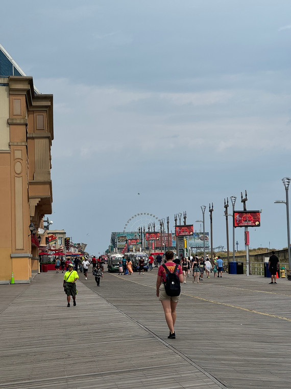 Promenada w Atlantic City