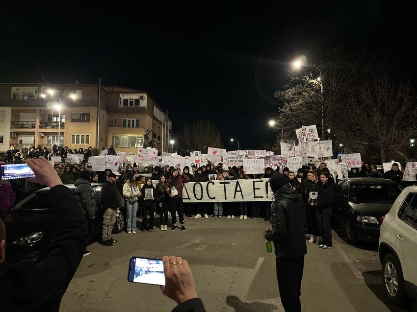 Protest u Štipu