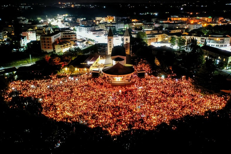 Pielgrzymują do Medjugorie pokonując tysiące kilometrów (zdj. 2021 r.)