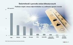Śmiertelne żniwo zmian klimatu. Ekstremalne warunki pogodowe odpowiadają za 5 mln zgonów rocznie