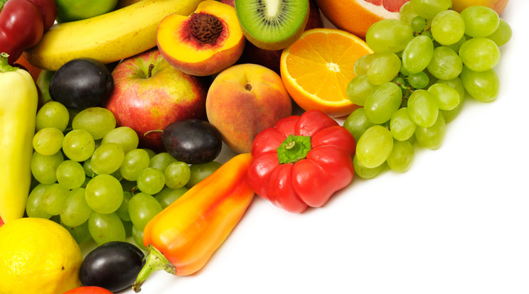 A narancs, a szőlő, a paprika is gazdag C-vitaminban / Illusztráció: Shutterstock