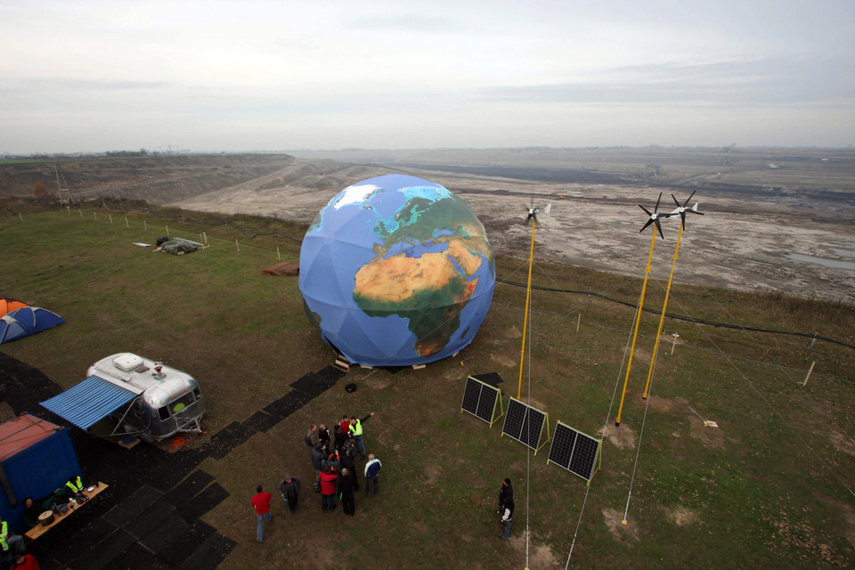 ROZTOKA GREENPEACE ODKRYWKA KWB KONIN