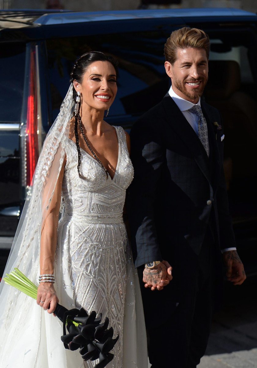 Sergio Ramos z żoną Pilar Rubio