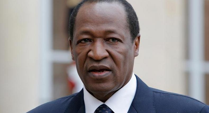 Blaise Comparoe, ex président Burkinabé/Francois Mori/AP Photos
