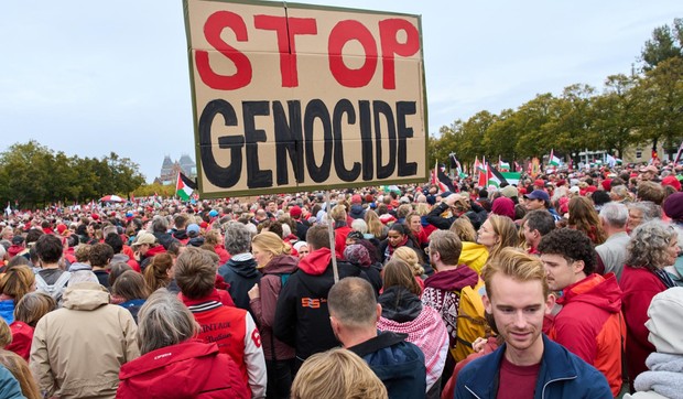 amsterdam gaza protest