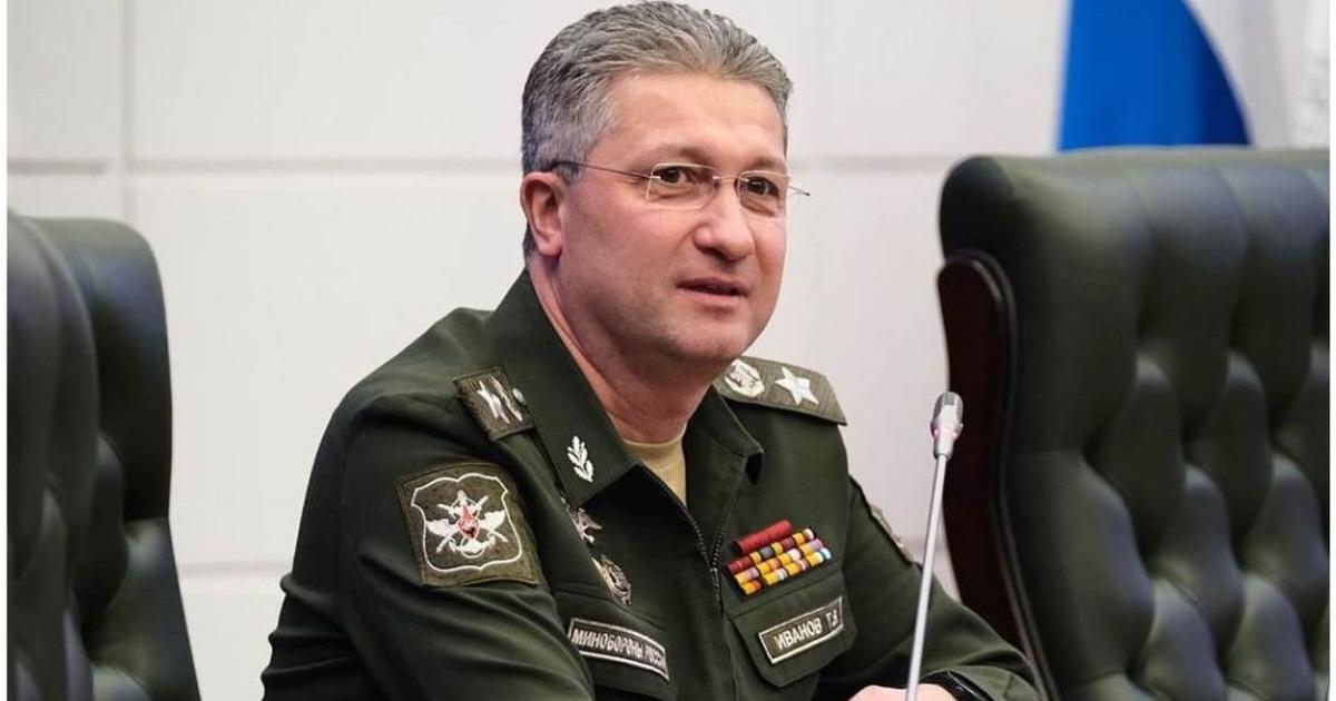 Russian Deputy Defence Minister, Ivanov detained for accepting large bribes - Vimarsana News