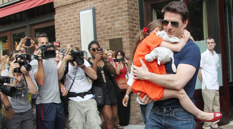 Tom Cruise 18 éves lánya Suri, hamarosan kitálalhat kegyetlen apjáról Fotó: Getty Images