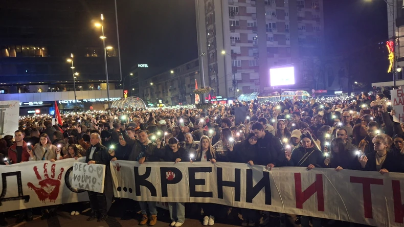 Tišina za stradale u Novom Sadu i Barajevu