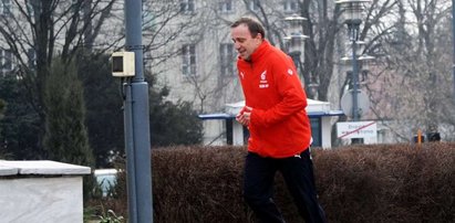 Schetyna na joggingu! Odstawił limuzynę