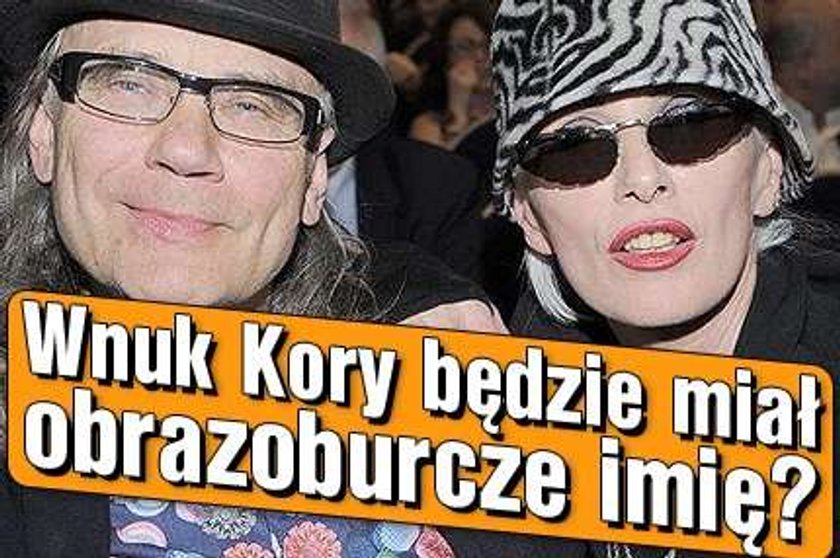 Wnuk Kory będzie miał obrazoburcze imię?