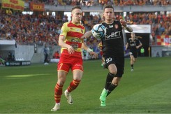 Kosmiczny gol Marczuka. Piłkarz Jagiellonii przyznał, że 'trochę mu zeszła' [WIDEO]