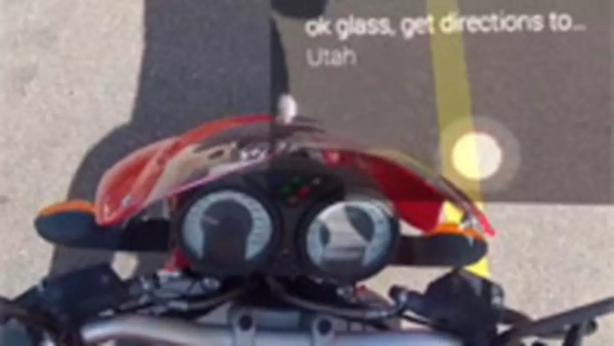 Google Glass i motocykl? Genialne, ale są lepsze rozwiązania! (wideo)
