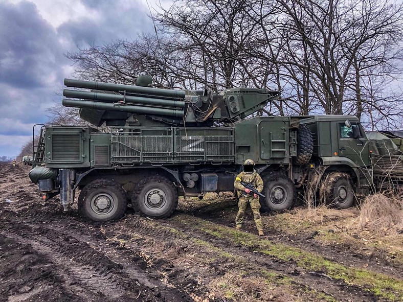 Pancyr-S1 przechwycony przez ukraińską armię