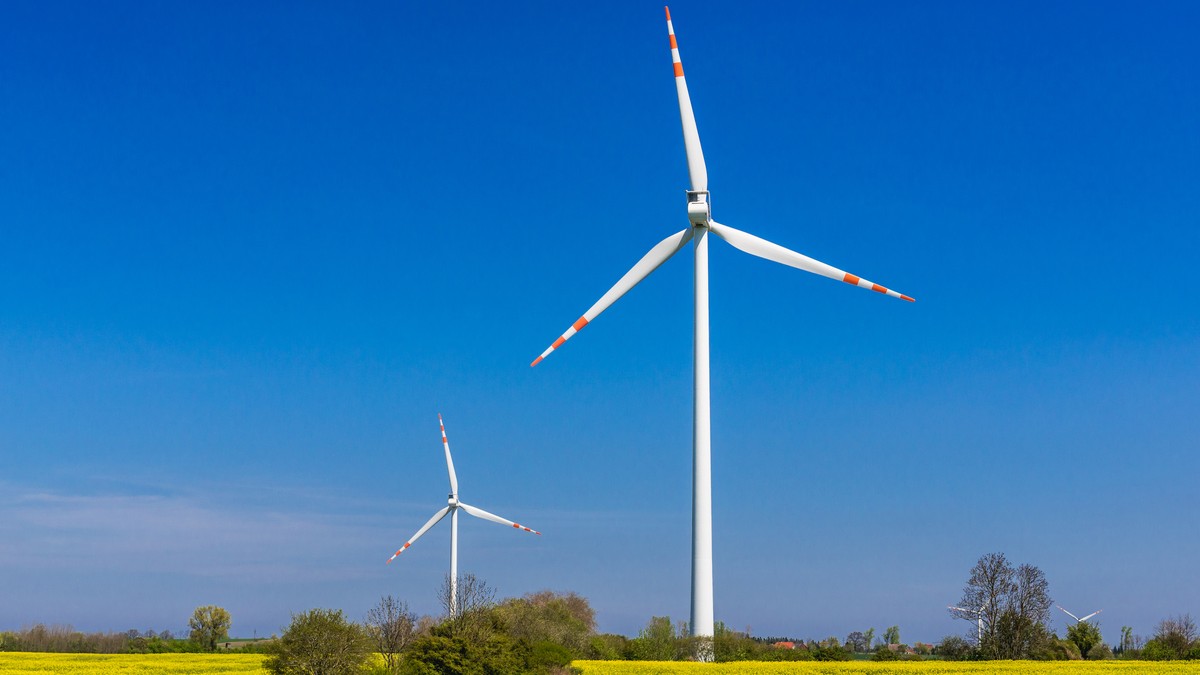 Turbina wiatrowa energia wiatrowa źródła odnawialne