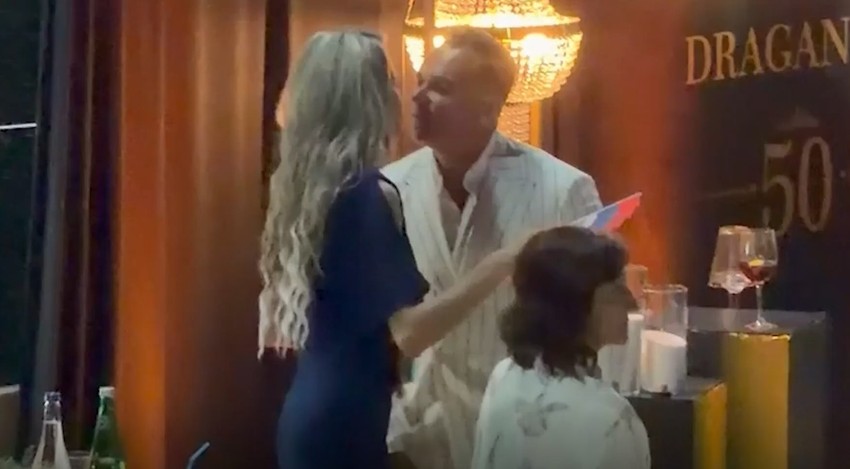 Dragan Stanković sa devojkom