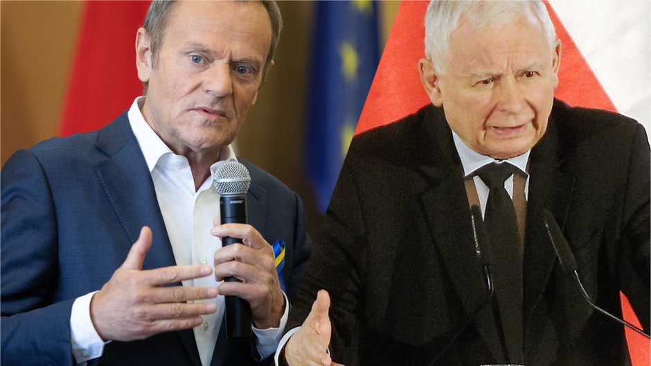 Donald Tusk, Jarosław Kaczyński