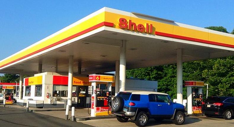 A branch of the Shell filling station