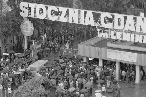 Strajki w sierpniu 1980 roku, Stocznia im. Lenina, Gdańsk