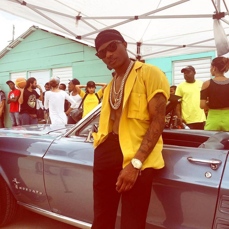 Wizkid has kept fans entertained with his unique photos on Instagram [Vogue.com] 