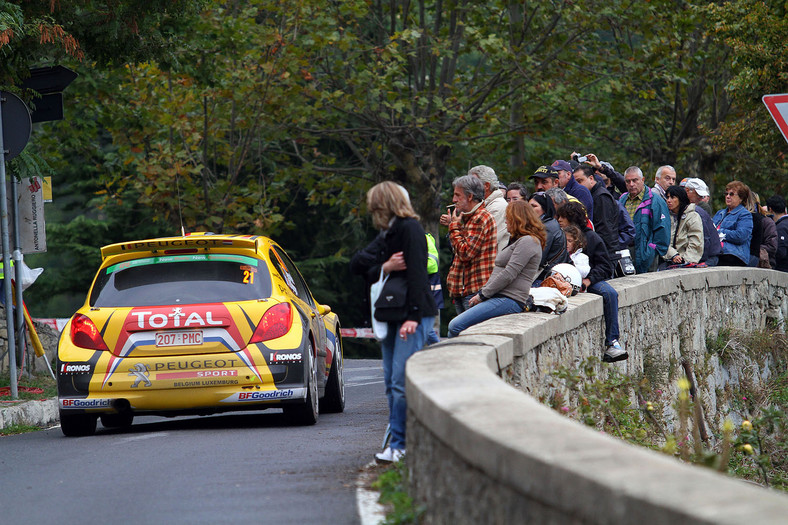 Rajd San Remo 2010: Peugeot lepszy od Škody (galeria Rallyworld©Willy Weyens)