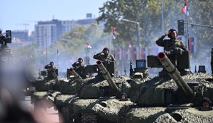 Vojska Srbije na paradi u Beogradu