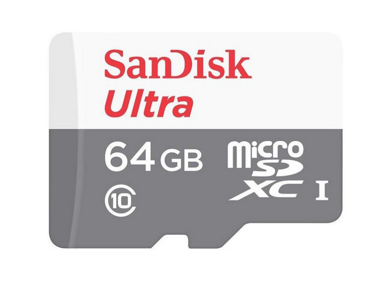 SanDisk MicroSD SDXC 64GB Class UHS-I - 1