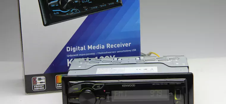 Kenwood KMM-120Y: tanie radio z USB