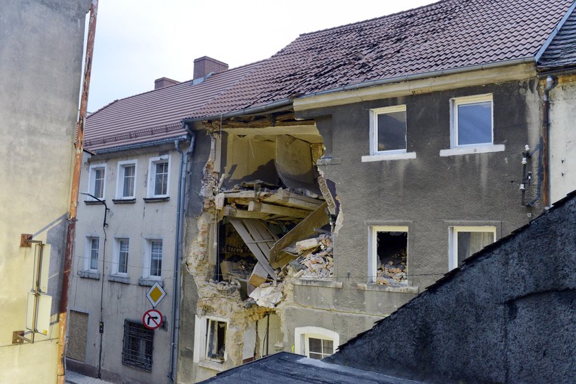 Katastrofa w Mirsku. Wybuch butli z gazem zniszczył kamienicę w centrum