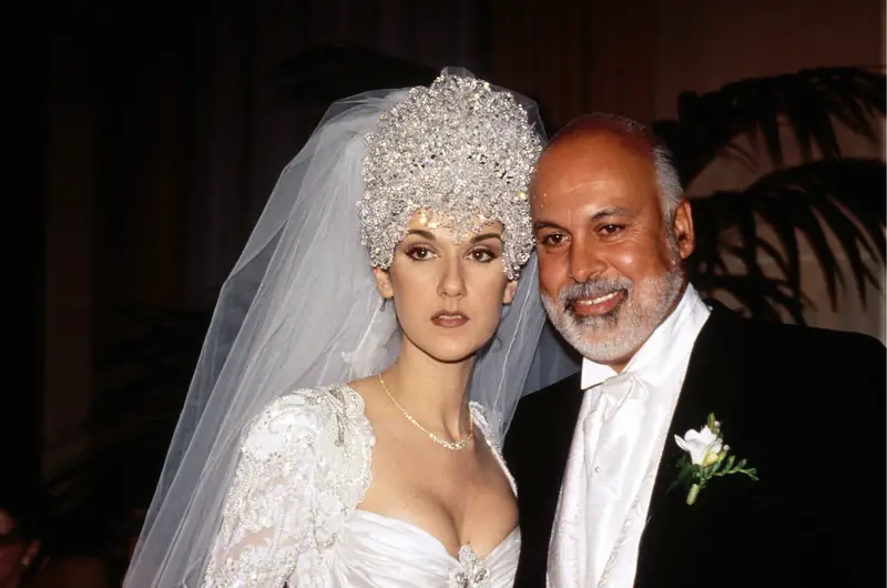 Celine Dion podczas ślubu z mężem, / Michel PONOMAREFF/PONOPRESSE GettyImages 