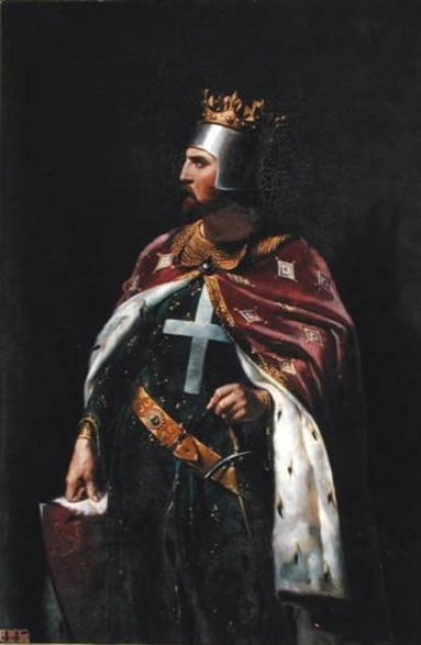 Ryszard Lwie Serce, obraz Merry-Josepha Blondela