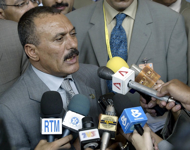 Ali Abd Allah Salih, 2003 r.