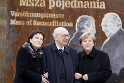 Władysław Bartoszewski Angela Merkel