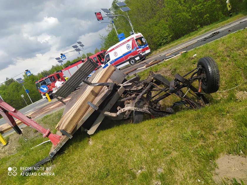 Tragedia w Gielniowie. Nie żyją dwie osoby