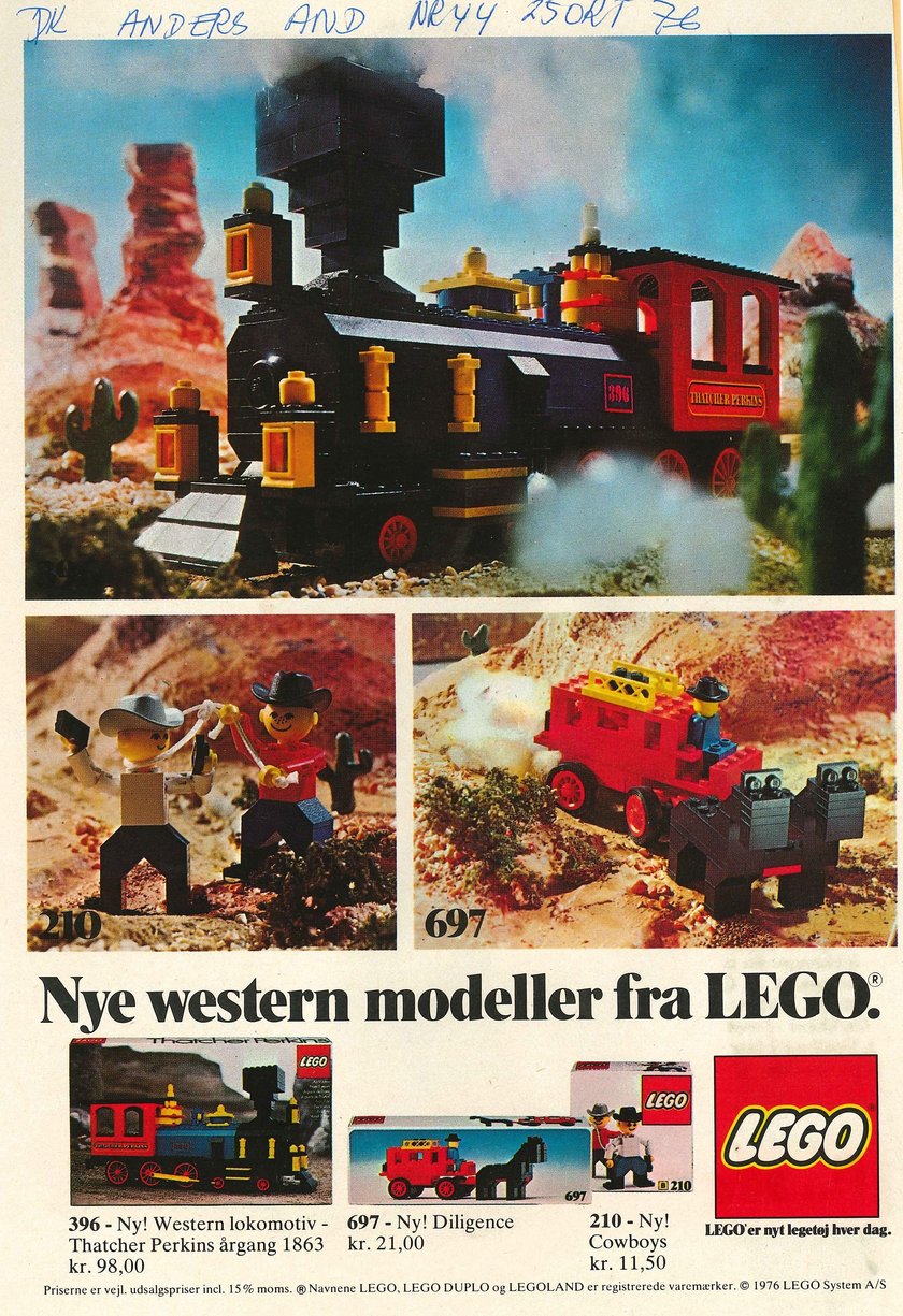 Stare reklamy Lego