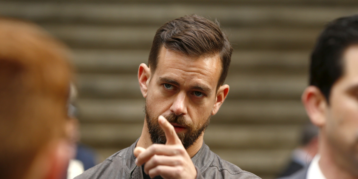 Jack Dorsey, CEO of Square and CEO of Twitter.