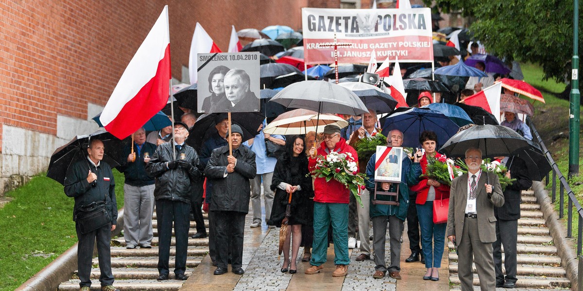 Robili to podczas miesięcznicy