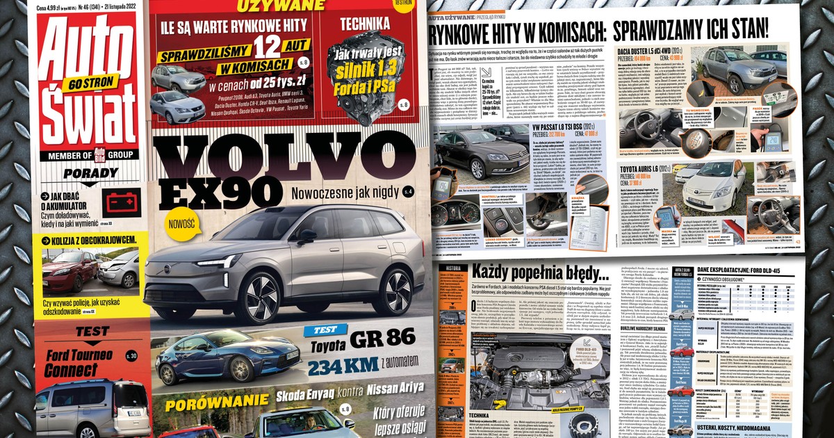 Nowy Auto Świat 46/2022 już w sprzedaży