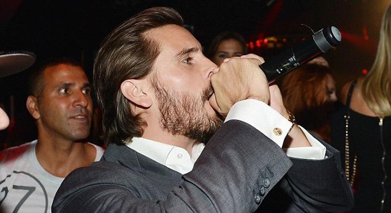 Scott Disick makes club appearance at 1Oak, Las Vegas