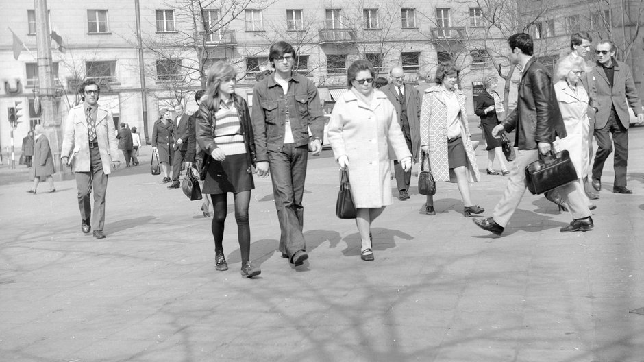 Warszawa Śródmieście, lata 70.