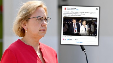 Zapytała "szefową leśników" o wycinkę lasu pod hotel. Ministra była nieugięta [WIDEO]