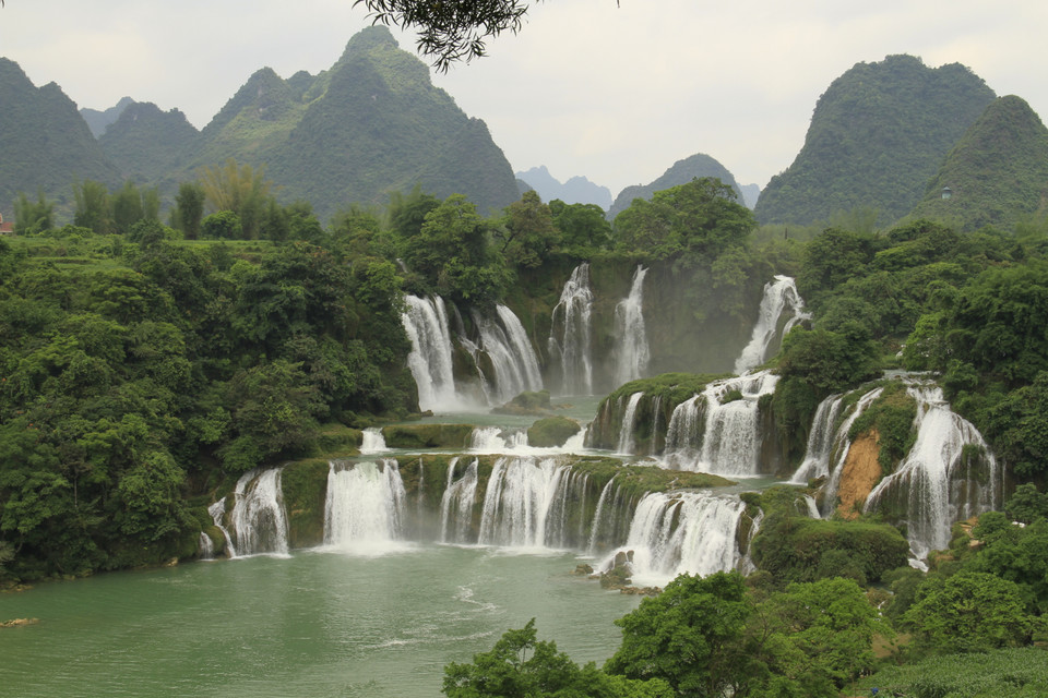 Wo­do­spad Détian, Chiny/Wiet­nam