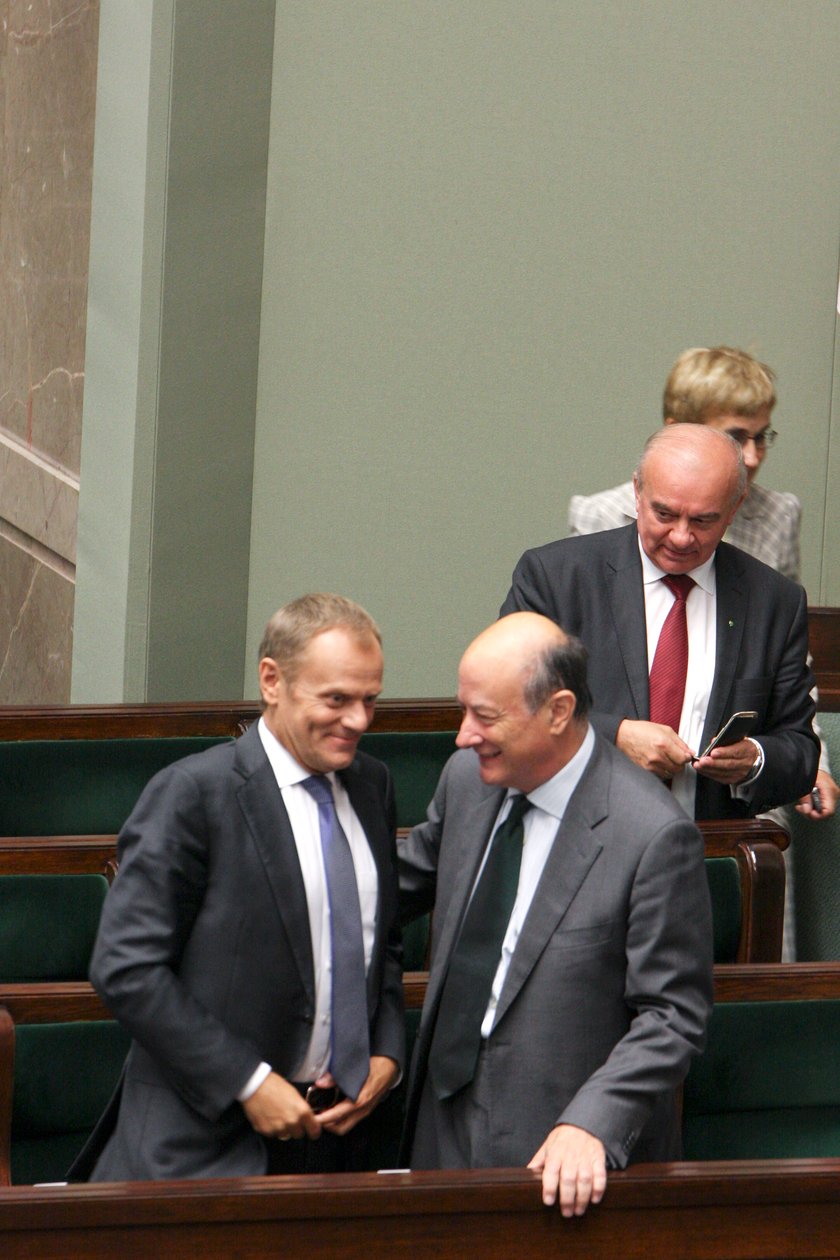 Rostowski i Tusk