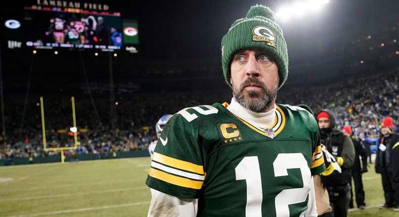 Aaron Rodgers turned down an offer to exchange jerseys after Packers ...